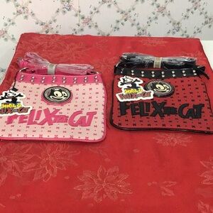 FELIX the CAT VERY REDUCED 3 Licensed Messenger Bags. See Below Comments.